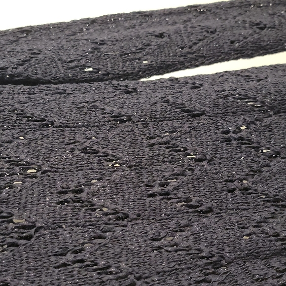WHBM Navy Shimmer sweater - Picture 4 of 5